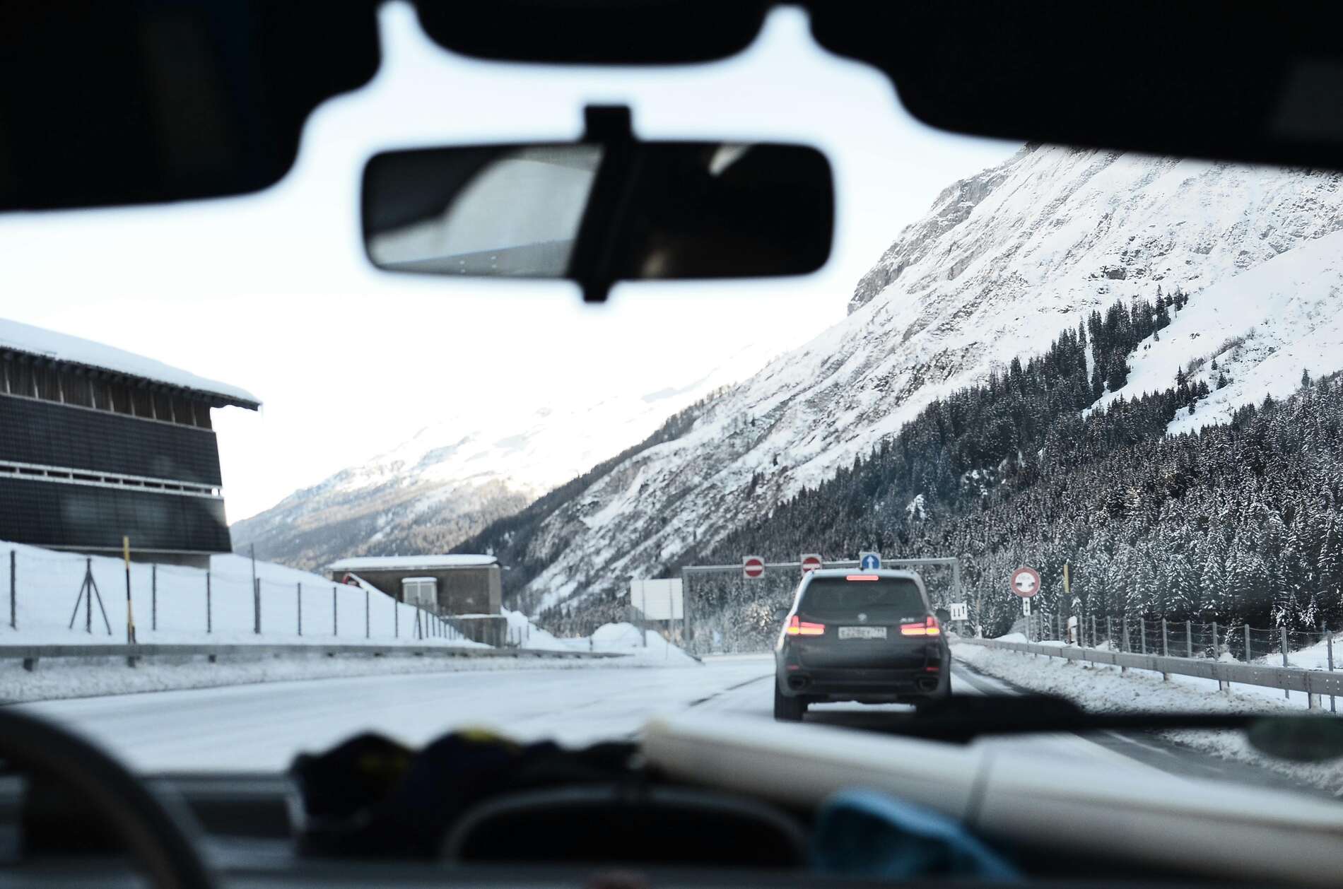 Driving in the snow