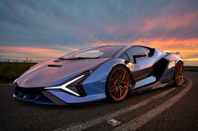 Lamborghini's Sian Roadster car