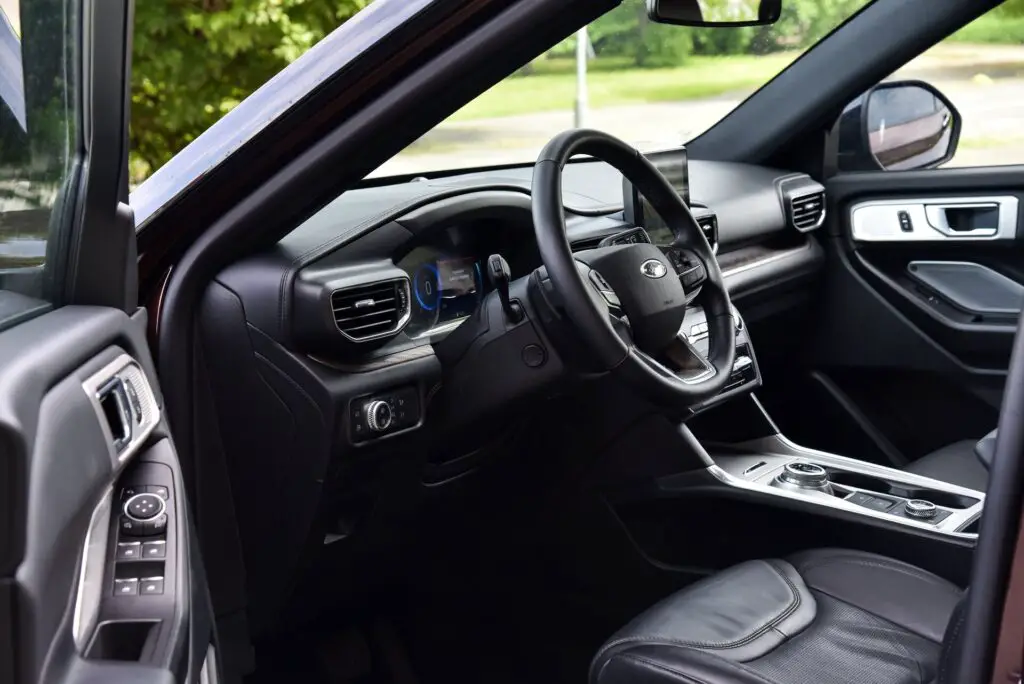 Leather Ford interior