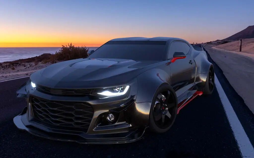 A heavily-tuned version of the Chevrolet Camaro