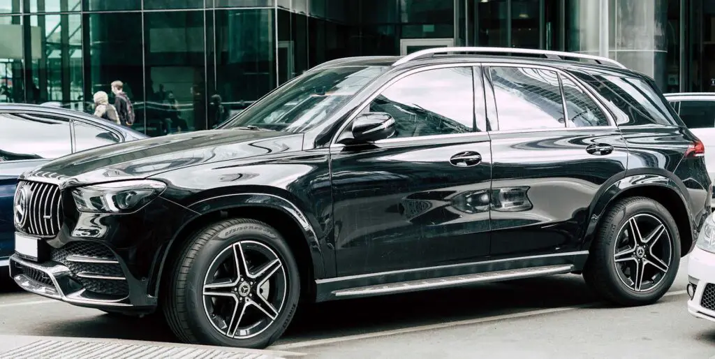 Mercedes Benz GLE Class 300D 2021 model. It is a line of SUV cars produced by Daimler AG