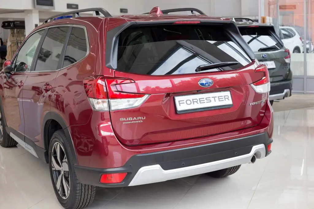 New modern car in the Subaru Forester