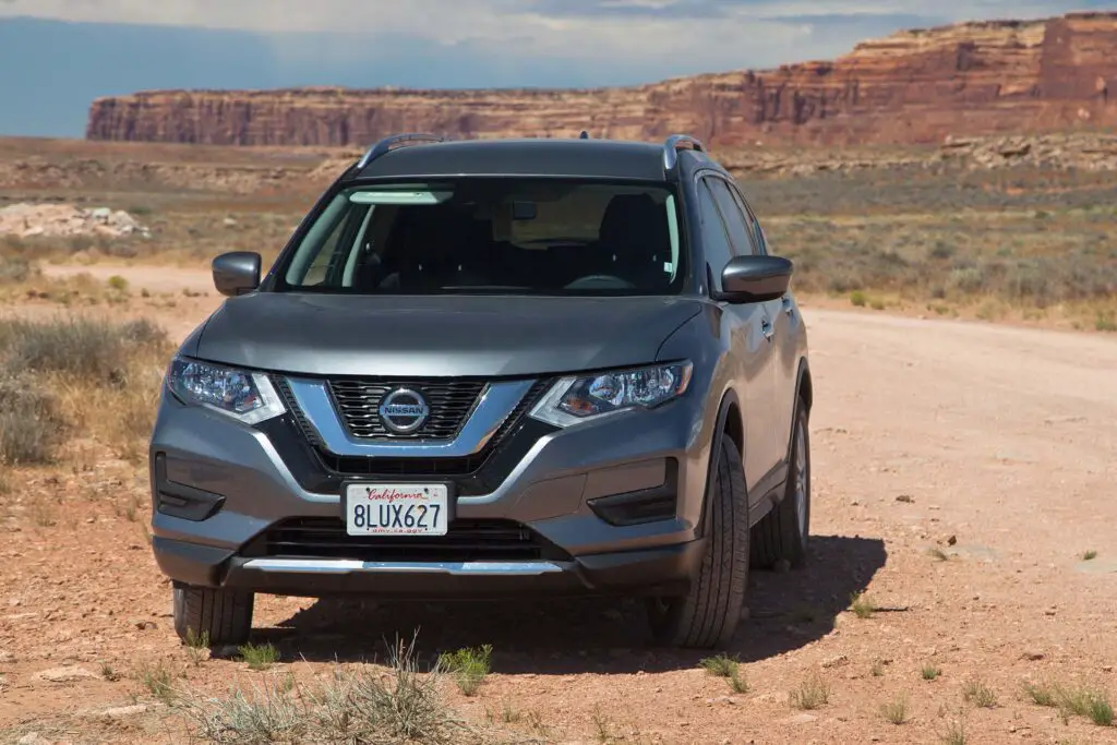 2020 Nissan Rogue SV AWD in Moab, Utah, United States.