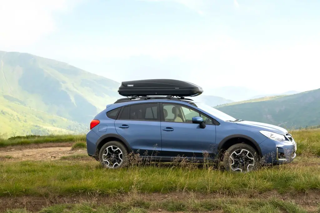 Subaru Crosstrek in nature