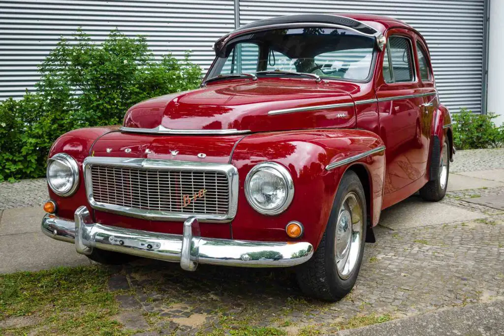 Vintage car Volvo PV544. 28th Berlin-Brandenburg Oldtimer Day