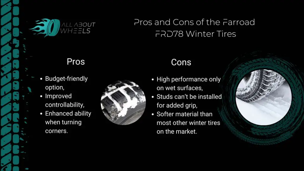 Pros and Cons of the Farroad FRD78 Winter tires