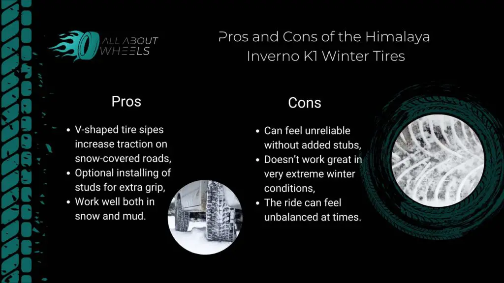 Pros and Cons of the Himalaya Inverno K1 Winter Tires