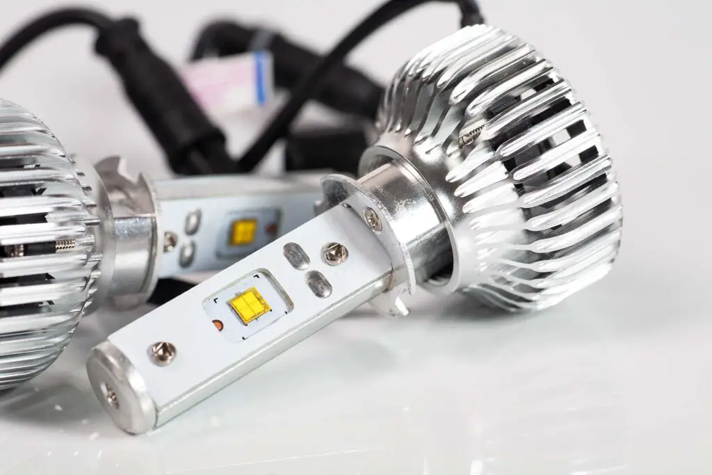 Two light bulbs for car lamps
