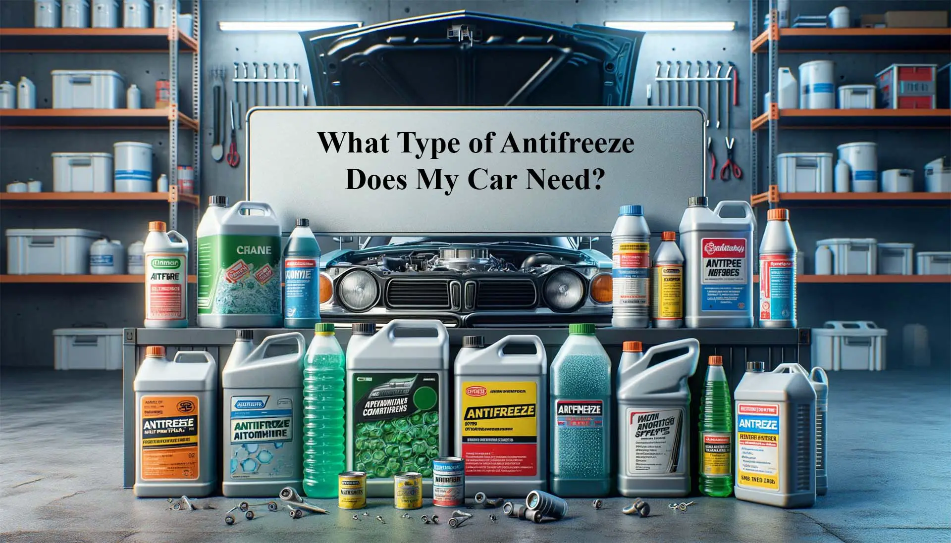 What Type of Antifreeze Does My Car Need?