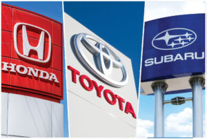 Honda CR-V vs Toyota RAV4 vs Subaru Forester