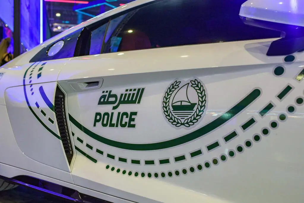 Dubai Police Super Car Audi R8