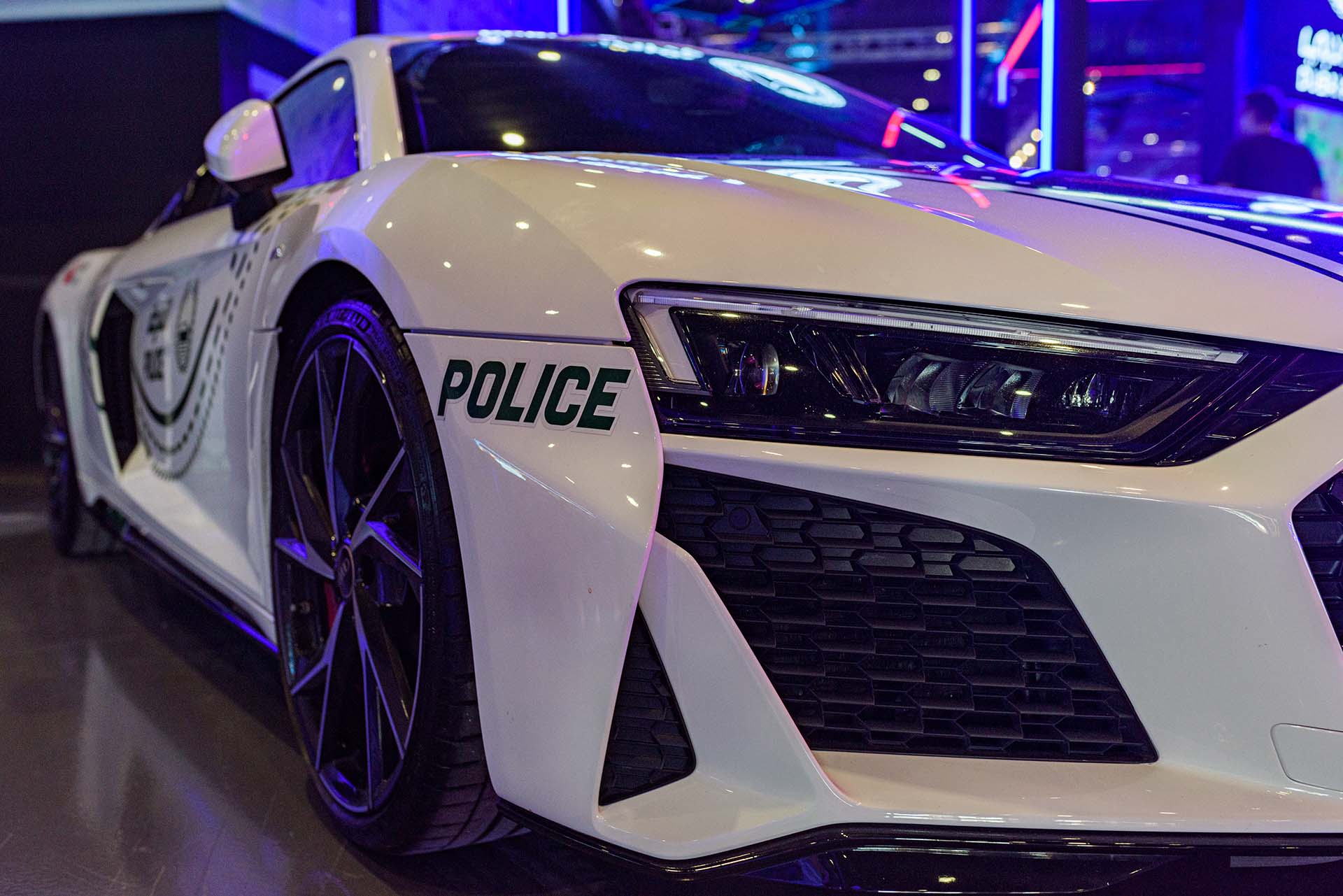 Dubai Police Super Car Audi R8