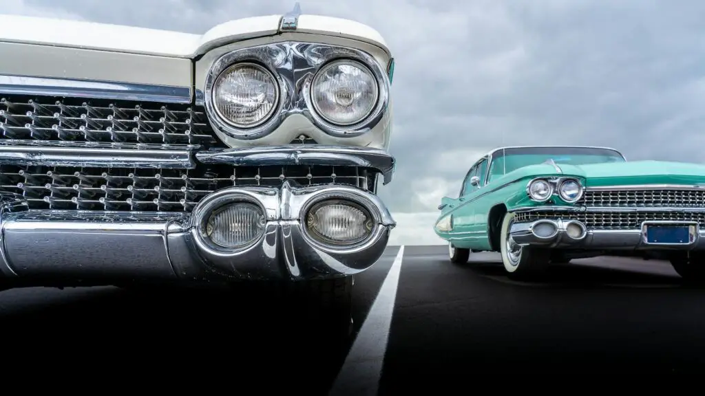 Vintage Cadillac cars
